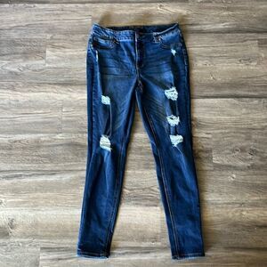 Maurices Distressed Skinny Jeans 